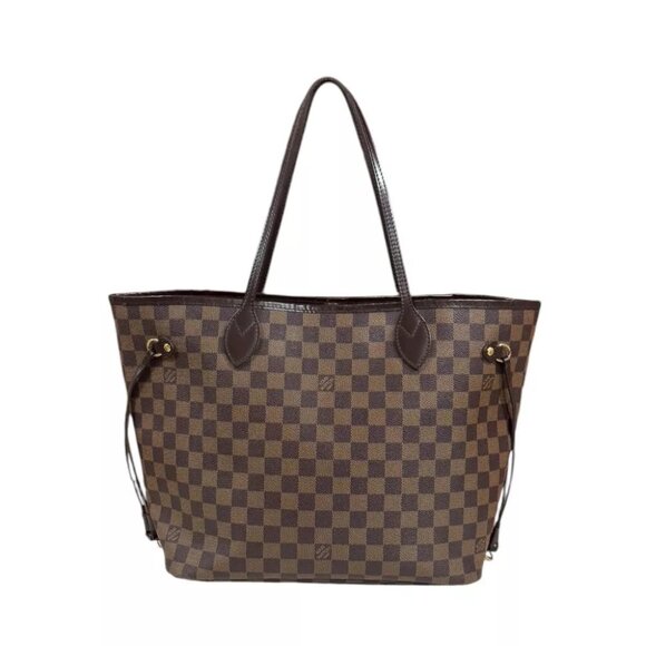 LOUIS VUITTON Tote Bag N51105 Damier canvas Damier Neverfull MM used